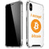 I Accept Bitcoin iPhone XS Max Clear Case